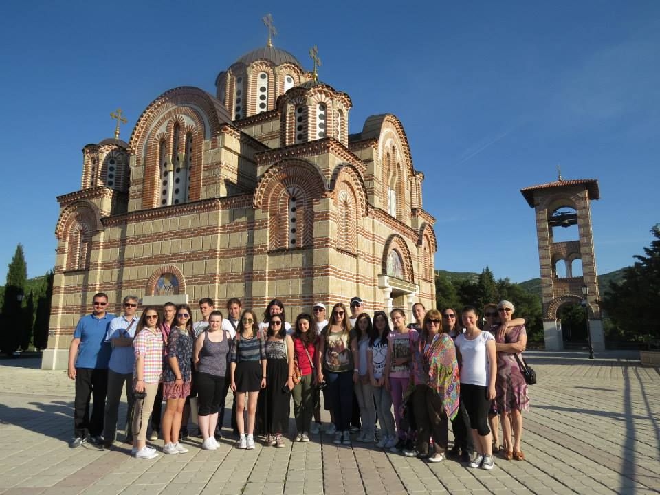 Poslije nastupa u Mostaru, fotografija iz Trebinja 2015