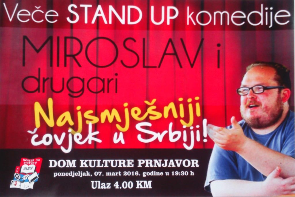 stand up komedija plakat