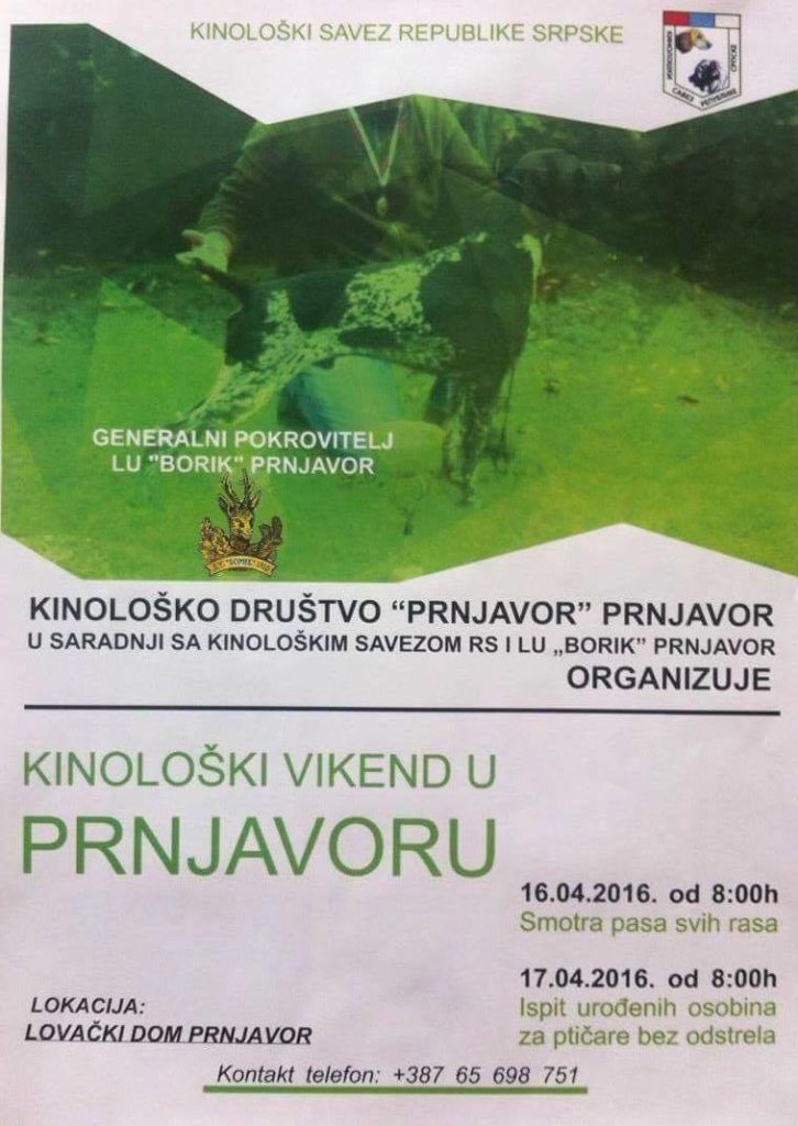 kinoloski vikend prnjavor