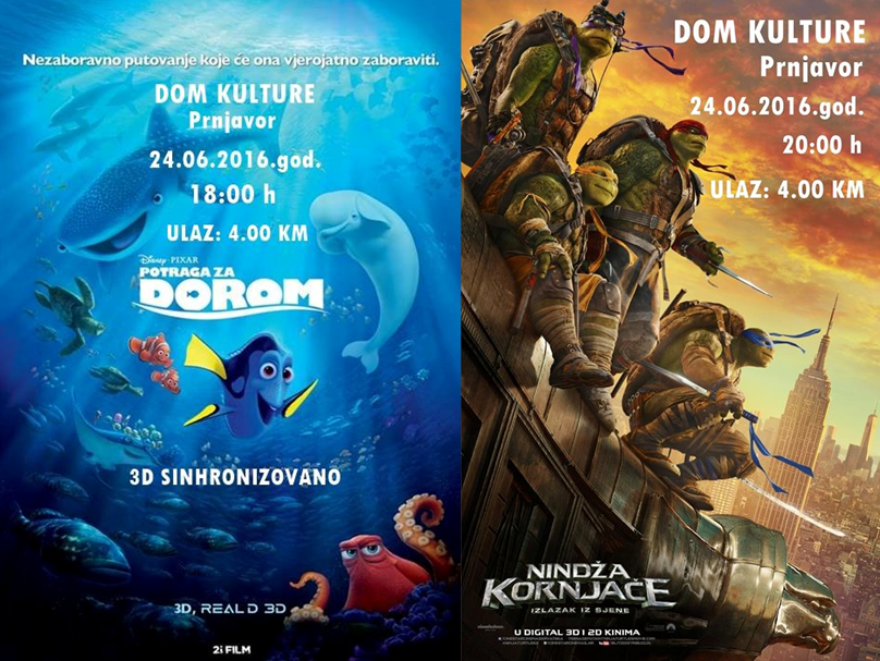 crtani nemo i kornjace