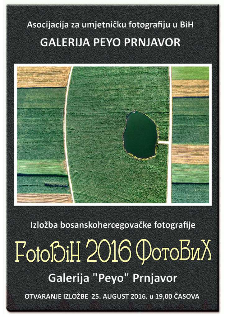 Plakat Foto Bih Prnjavor 2016