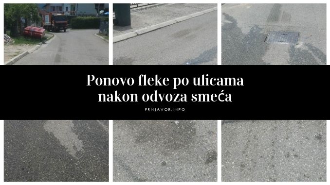 Ponovo fleke po ulicama nakon odvoza smeća